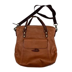 Marco Buggiani Genuine Leather Tote Bag Made in Italy